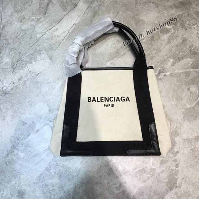 Balenciaga專櫃經典爆款帆布購物袋手提包 巴黎世家小號托特帆布包 fyj1677